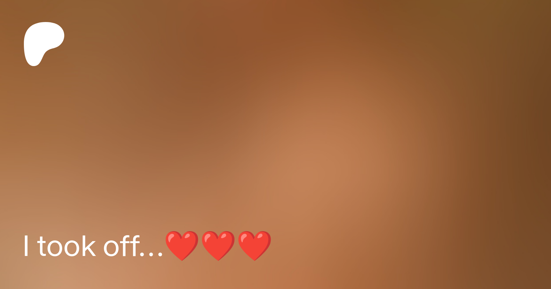 I took off…❤️❤️❤️ | Patreon