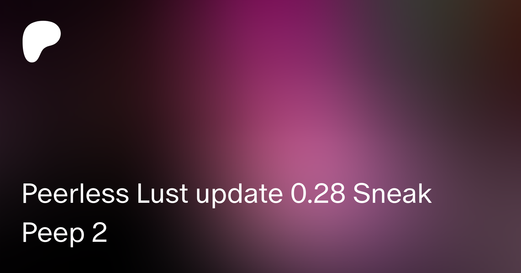 Peerless Lust update 0.28 Sneak Peep 2 | Patreon