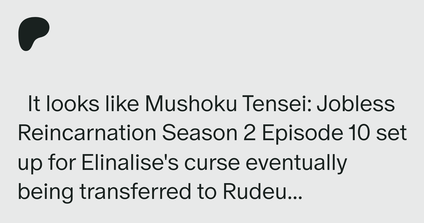 Mushoku Tensei Season 2 Episode 10, Gallery posted by DoubleSama