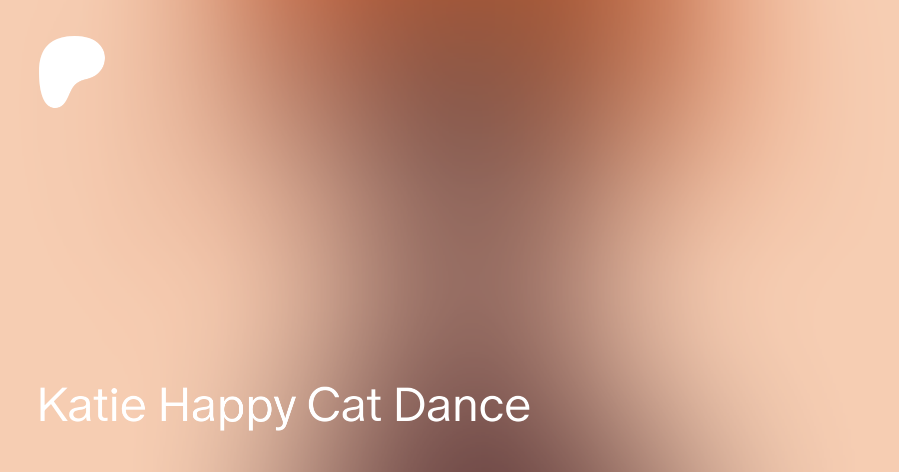 A little too happy for a sad cat dance, Sad Cat Dance