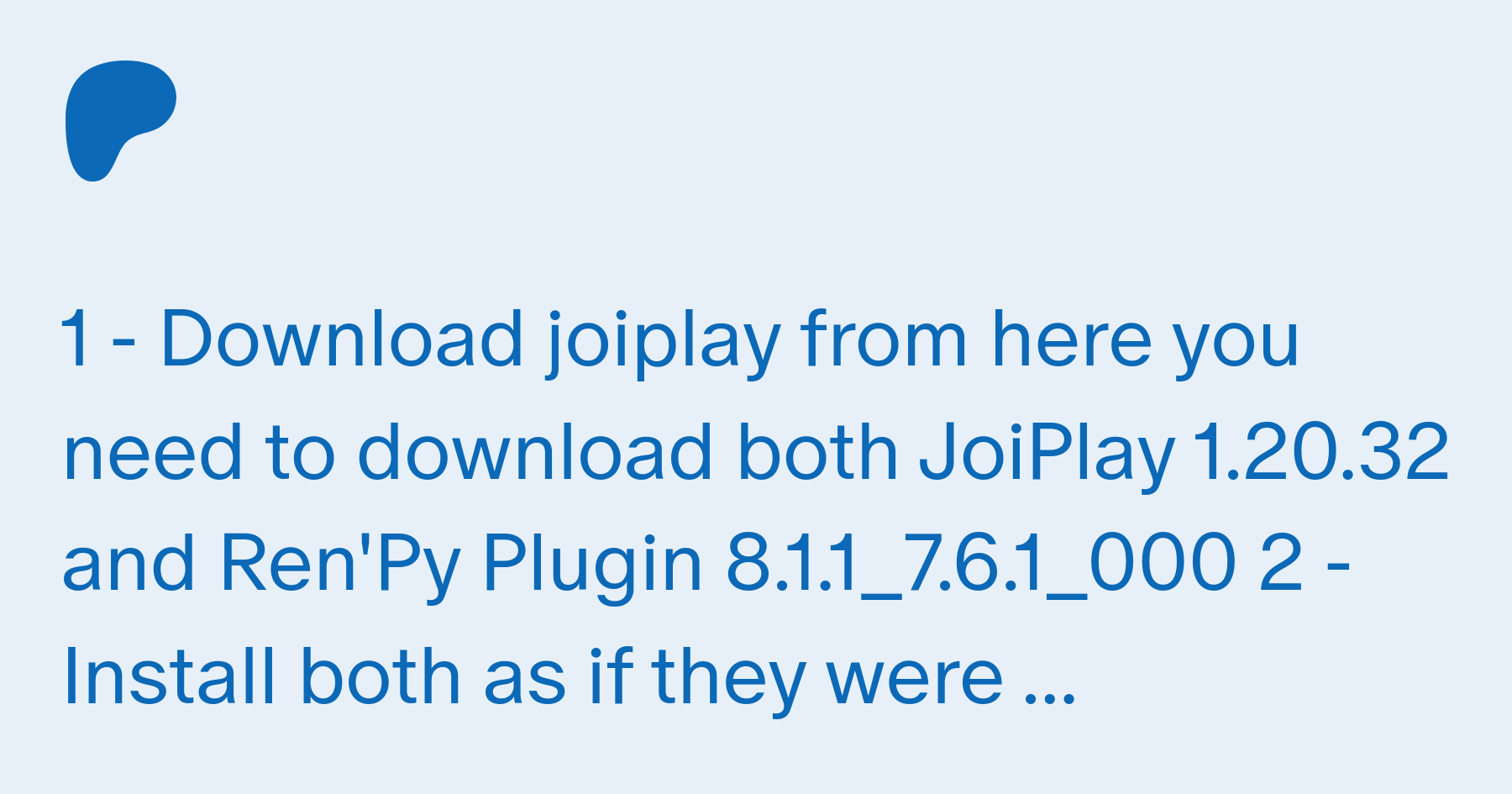 FarmGuy's tutorial on how to use joiplay (with images) | Patreon