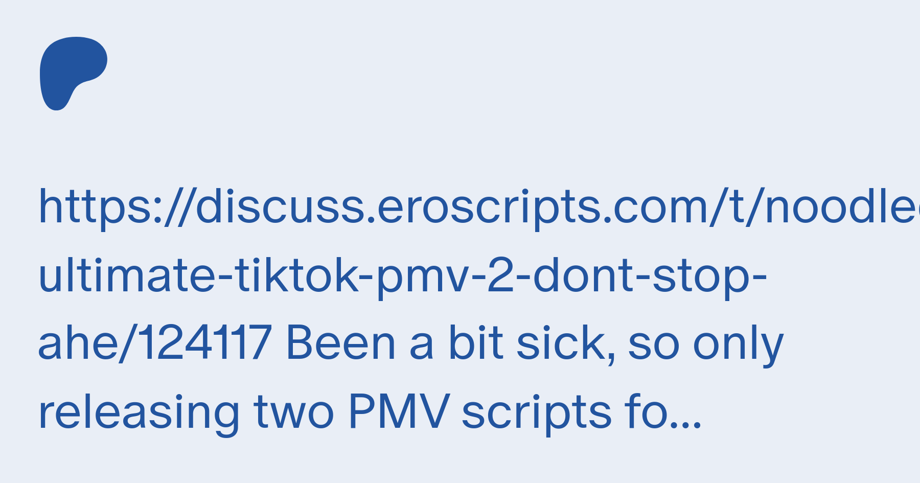2 New Scripts for Noodledude PMVs | Patreon