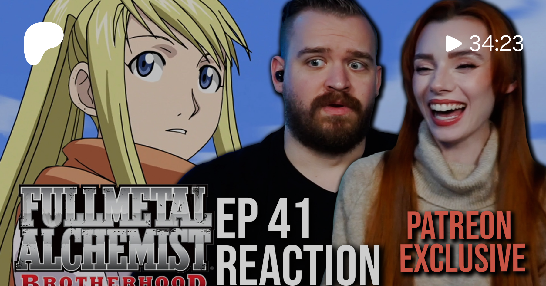 Fullmetal Alchemist: Brotherhood, Episode 41 REACTION