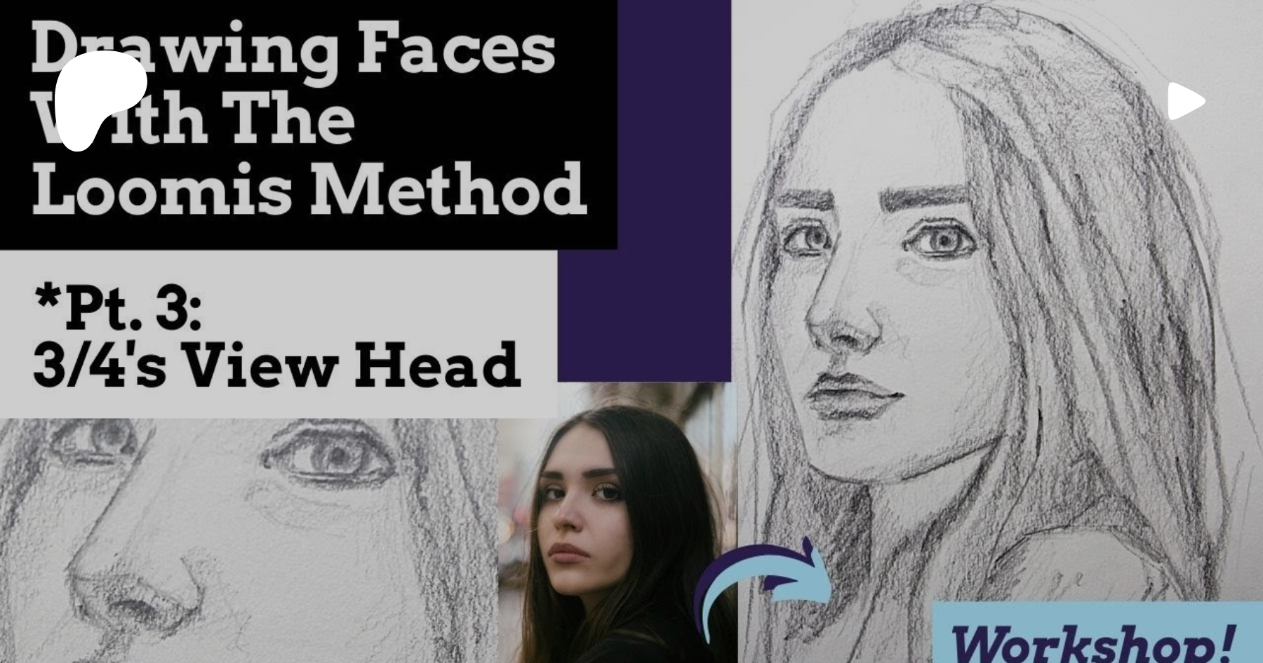 How to Draw a Face (for Beginners) - Erika Lancaster- Artist +