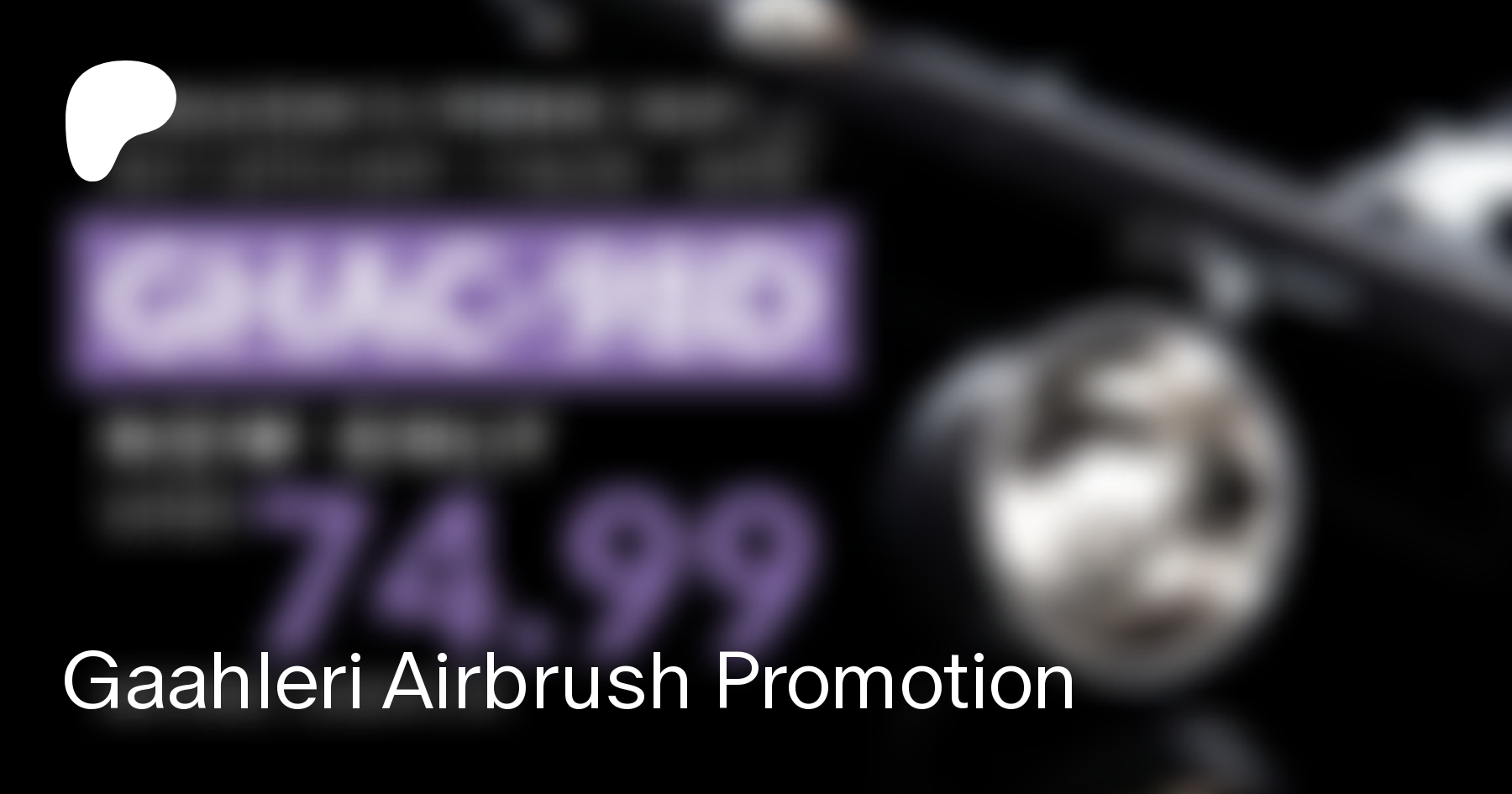 Gaahleri Airbrush Promotion
