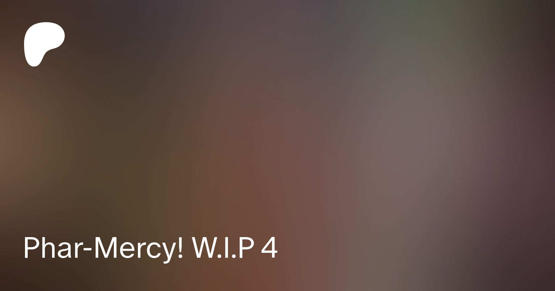 Phar-Mercy! W.I.P 4 | Patreon
