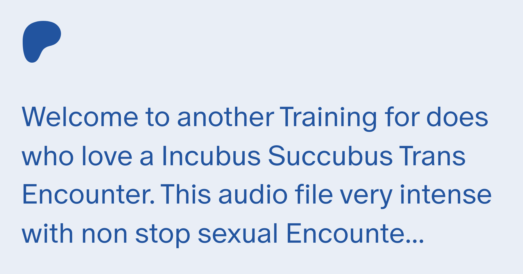 Cum in 20 Mins Trans Porn Binaural Beats HFO Incubus Succubus Trans Tier |  Patreon