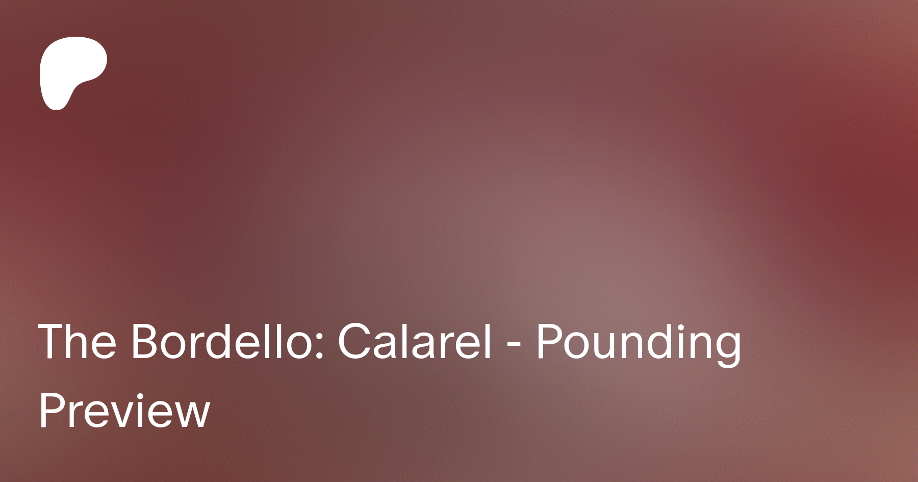 The bordello: calarel